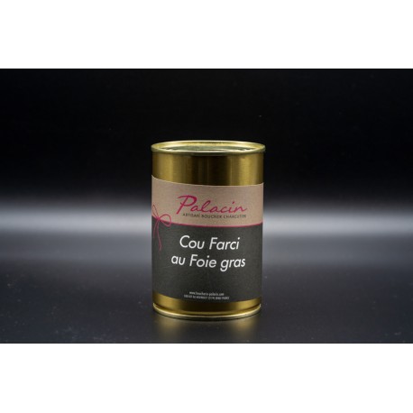 Cou de canard farci,au foie gras artisanal