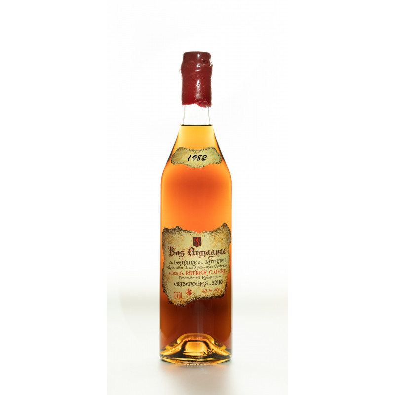 Armagnac millisimé de 1982, du Bas-Armagnac, en basquaise de 70cl