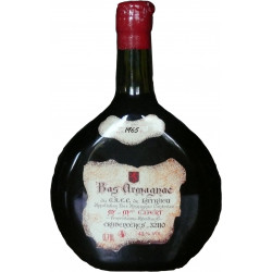 Armagnac milésimé de 1965, Gers, Bas-Armagnac, Basquaise de 0.7L